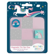 Stephen Joseph Magnetic Tic Tac Toe Sets Unicorn