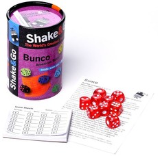 The Purple Cow Shake and Go Bunco