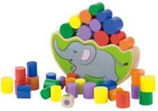 Viga Wooden Balancing Game - Elephant