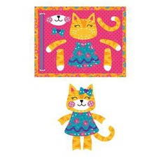 Stephen Joseph Lacing Card Puzzle - Cat