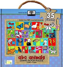 ABC Animals 35 Piece Giant Floor Puzzle