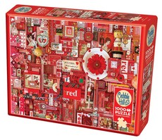 Cobble Hill Red 1000 Piece Puzzle