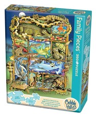 Cobble Hill Reptiles and Amphibians 350 Piece Family Puzzle