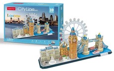 Cubic Fun City Line London 107 Piece 3D Puzzle