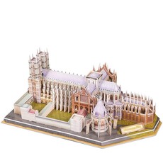 Cubic Fun Westminster Abbey UK - 145 Piece 3D Puzzle