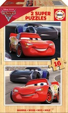 Educa Boys Cars 3 Puzzles - 2 X 16 Piece