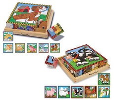 Farm & Pets Cube Puzzle