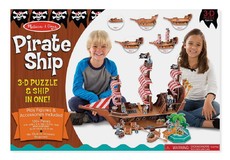 Melissa & Doug Pirate Ship 3D Puzzle