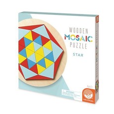 Mindware Wooden Mosaic Puzzle Star