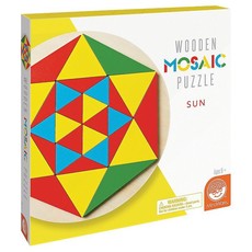 Mindware Wooden Mosaic Puzzle Sun