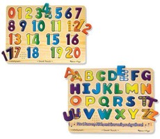 Numbers & Alphabet Sound Puzzle