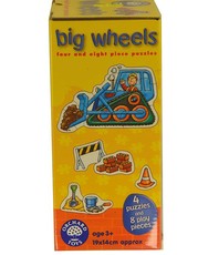 Orchard Toys Big Wheels 4 and 8 piece Puzzles