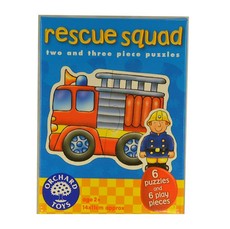 Orchard Toys Rescue Squad 2 and 3 Piece Puzzles