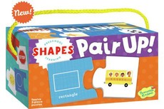 Peaceable Kingdom Shapes Pair-Up Puzzle