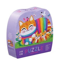 Puzzle Mini 12 Piece Cuddly Cat