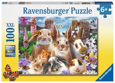 Ravensburger Rabbit Selfie - 1 x 100 Piece Puzzle