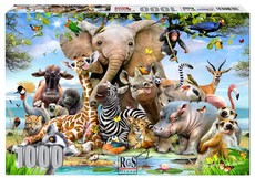 RGS Group Africa Selfie 1000 Piece Jigsaw Puzzle