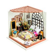 Robotime Alice' Dreamy Bedroom - 3D Wooden Puzzle Gift with LED