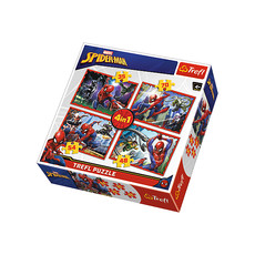 Trefl Spiderman's Web 4 in 1 Puzzle