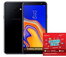 Samsung Galaxy J4 Core 16GB Single Sim - Black + Vodacom Power Pack