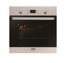 Defy Slimline 600mm Mulifunction Thermofan Eye Level Oven - Silver