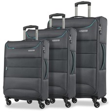 American Tourister Atlantis 3 Piece - Grey