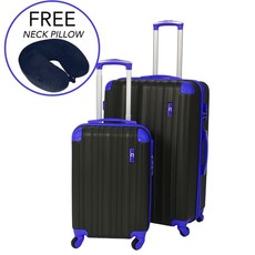 Eco San Juan 2 Piece Luggage Combo Set - Blue