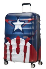 American Tourister Disney Wavebreaker 77cm Spinner - Marvel Captain America