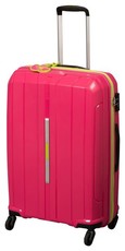 Cellini Cancun 680mm 4 Wheel Trolley with TSA Lock - Magenta