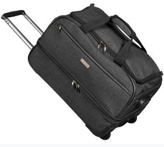 Cellini Grande Double Decker Carry On Trolley Duffle - Charcoal