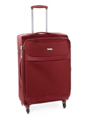 Cellini Xpress 4 Wheeler Softshell Luggage Case - Red (64cm)