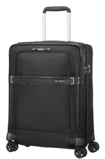 Samsonite Portus DLX 55cm Spinner Expander - Black