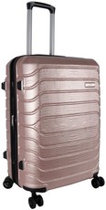 Voss ABS 65cm Hard Case 4 Wheels - Rose Gold