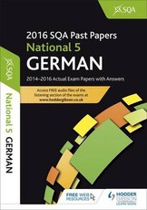 National 5 German 2016-17 SQA Past Papers with Answers