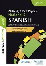 National 5 Spanish 2016-17 SQA Past Papers with Answers