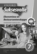 Oxford suksesvolle ekonomiese en bestuurswetenskappe CAPS: Gr 7: Onderwysersgids