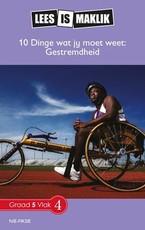 Reading is Easy: 10 Dinge wat jy moet weet: Gestremdheid : Grade 5