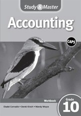 Study & master accounting : Gr 10: Workbook