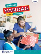 Wiskunde Vandag Graad 8 Leerderboek : Grade 8: Leerderboek