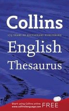 Collins A Format English Thesaurus