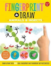 Fingerprint & Draw: Animals & Insects