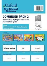 First bilingual dictionaries: Combined pack 2 : Wall charts 5–8, English flash cards plus free user guide