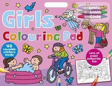 Girls Colouring Pad - Paperback