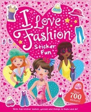 I Love Fashion Sticker Fun