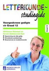 Letterkunde - studiegids