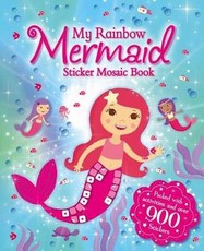 My Rainbow Mermaid Sticker Mosaic Book