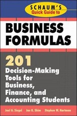 Schaum's Quick Guide to Business Finance: 201 Decision-Making Tools for Business, Finance, and Accounting Students