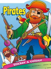 Sticker & Colour: Pirates