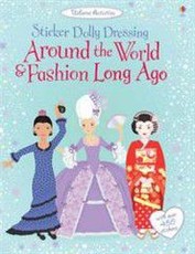 Sticker Dolly Dressing Around the World Around The World & Fashion Long Ago