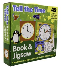 Tell the Time Book & Jigsaw Set